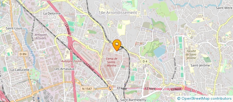 localisation de l'entreprise 3F à MARSEILLE