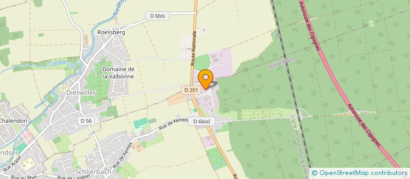 localisation de l'entreprise 3F AMBULANCE  SCHLIERBACH