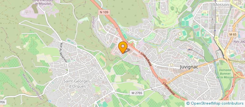 localisation de l'entreprise 3F COMPANY  JUVIGNAC