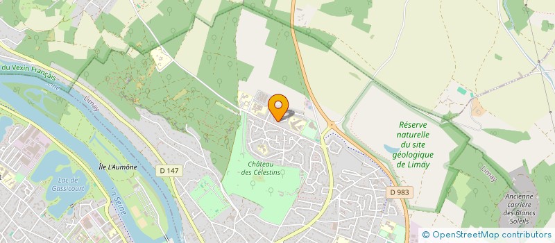 localisation de l'entreprise 3F CONSTRUCTIONS  LIMAY