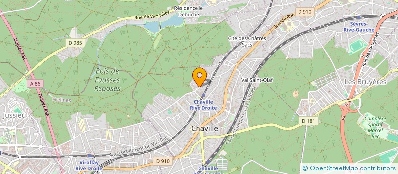 localisation de l'entreprise 3F ENERGY à CHAVILLE
