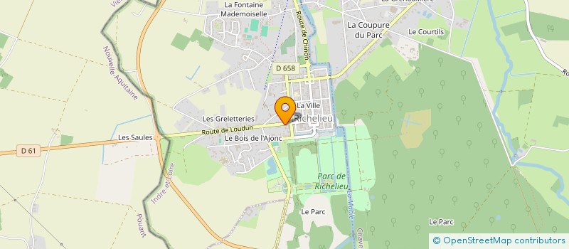 localisation de l'entreprise 3F TRAITEUR à RICHELIEU
