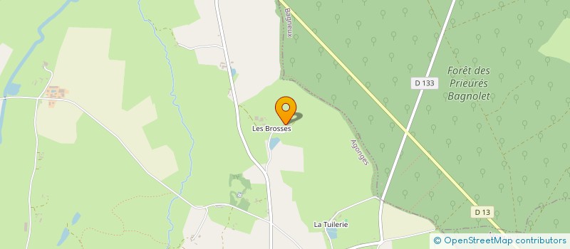 localisation de l'entreprise 3F2M  AGONGES