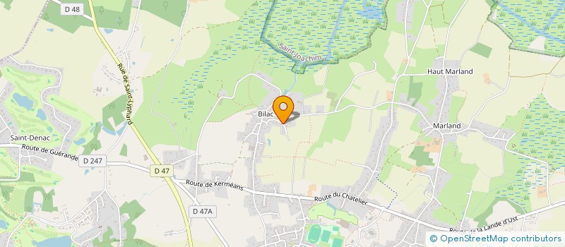 localisation de l'entreprise 3FG CAZEAUX  SAINT-ANDRE-DES-EAUX