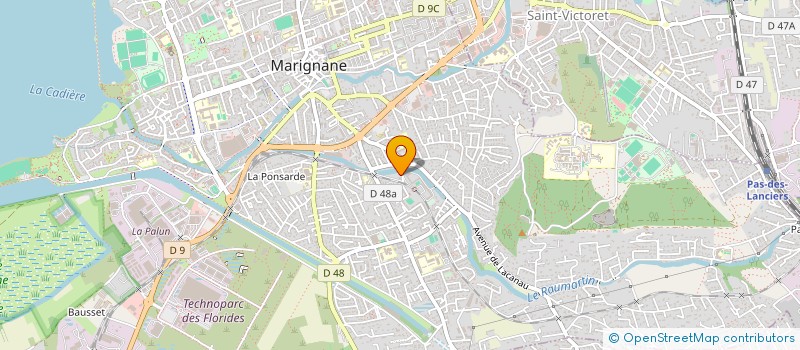 localisation de l'entreprise 3FK à MARIGNANE