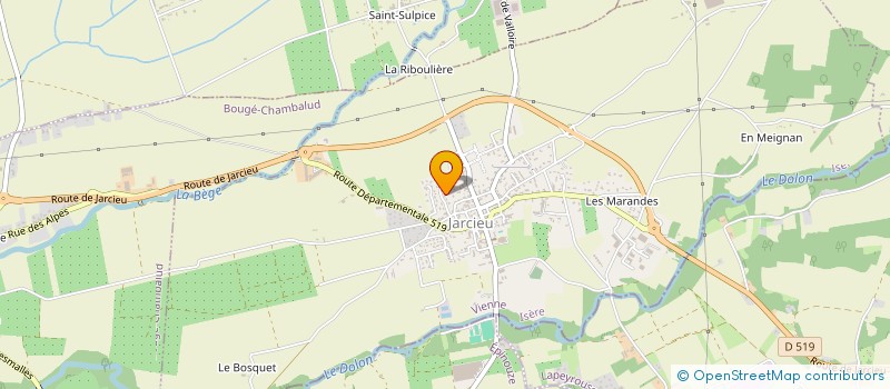 localisation de l'entreprise 3FM  JARCIEU