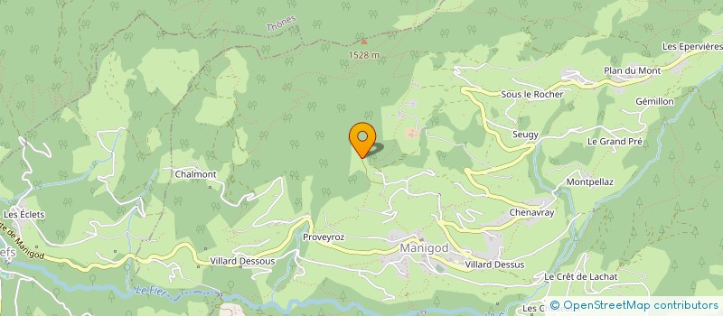 localisation de l'entreprise 3FM  MANIGOD