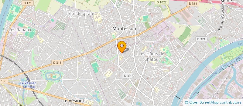 localisation de l'entreprise 3FORLIFE  CHATOU