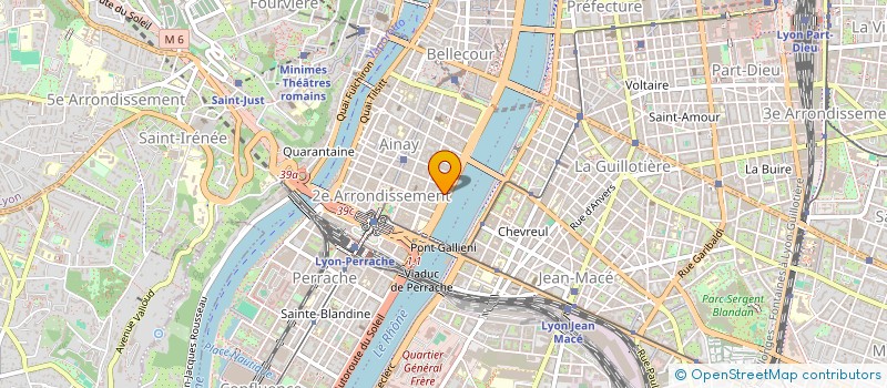 localisation de l'entreprise 3FRA DEVELOPPEMENT à LYON