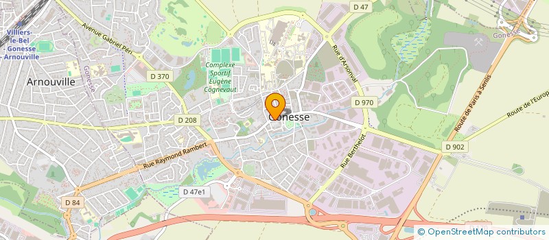 localisation de l'entreprise 3G  VAUDHERLAND