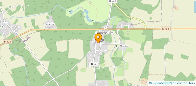 localisation de l'entreprise 3G  FONTENAILLES