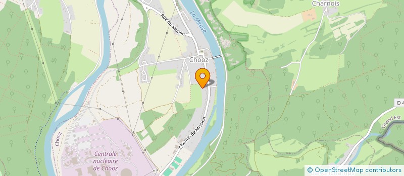 localisation de l'entreprise 3G  CHOOZ