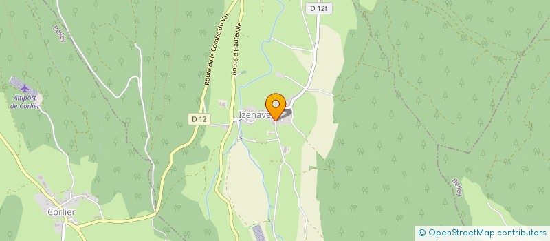 localisation de l'entreprise 3G  IZENAVE