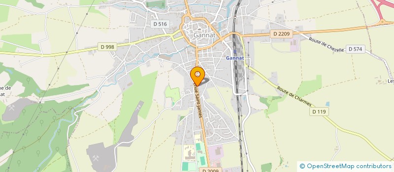 localisation de l'entreprise 3G AUTOMOBILES à GANNAT