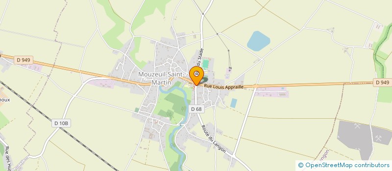 localisation de l'entreprise 3G BAR  MOUZEUIL-SAINT-MARTIN