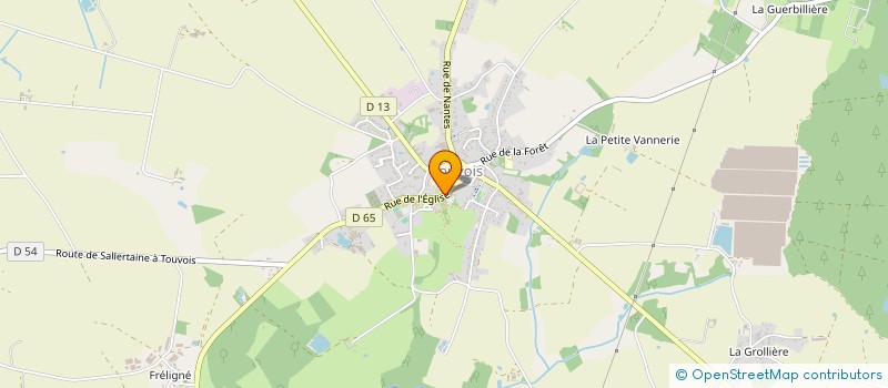 localisation de l'entreprise 3G CONCEPT  TOUVOIS