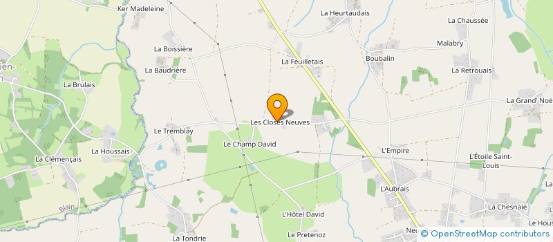 localisation de l'entreprise 3G COURTAGE à HERIC
