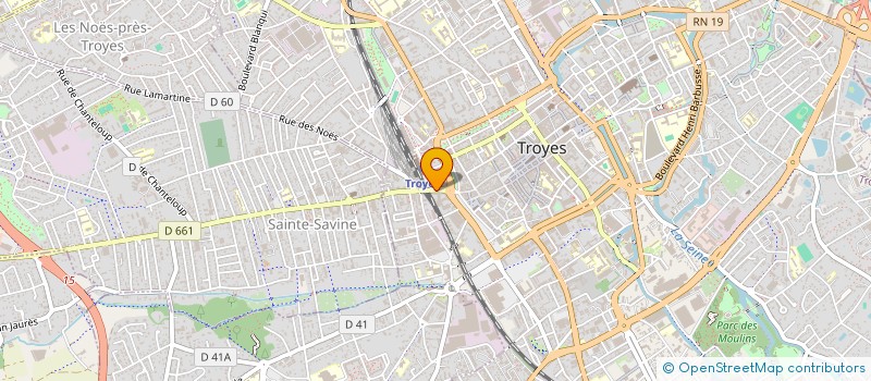 localisation de l'entreprise 3G DESIGN à TROYES