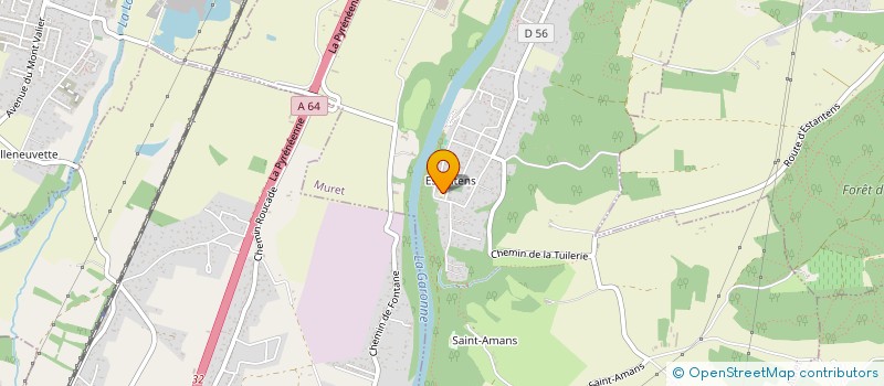 localisation de l'entreprise 3G.HABITAT  LAMASQUERE