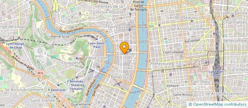 localisation de l'entreprise 3G INVEST  LYON