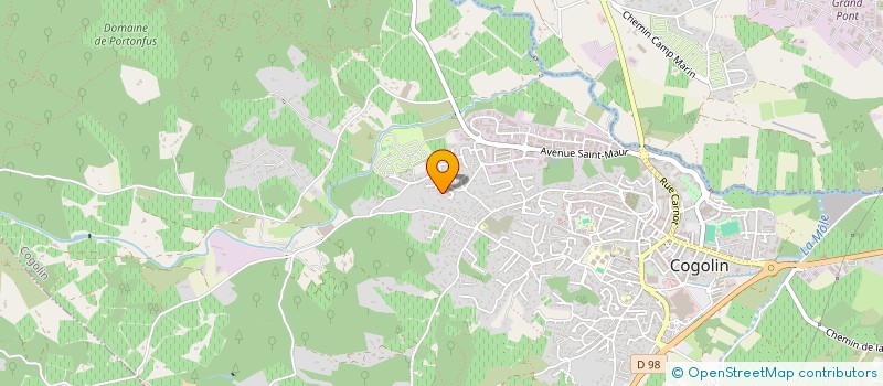 localisation de l'entreprise 3G INVESTISSEMENTS  COGOLIN