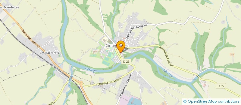 localisation de l'entreprise 3G MEDICAL à CINTEGABELLE