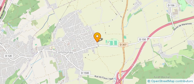 localisation de l'entreprise 3G RHONE IMMO  COMMUNAY