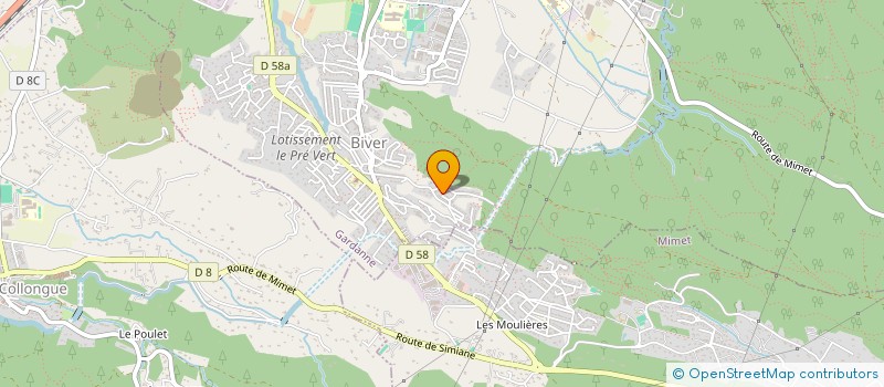 localisation de l'entreprise 3G SCI  GARDANNE