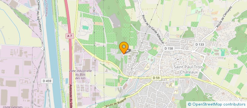 localisation de l'entreprise 3G ZIK  SAINT-PAUL-TROIS-CHATEAUX