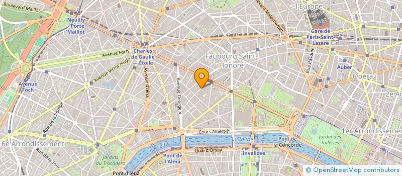 localisation de l'entreprise 3G3M  PARIS