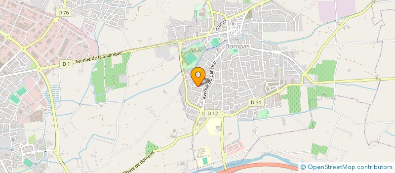 localisation de l'entreprise 3G4F MDB  BOMPAS