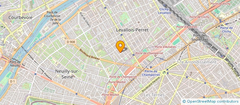 localisation de l'entreprise 3GA à LEVALLOIS-PERRET