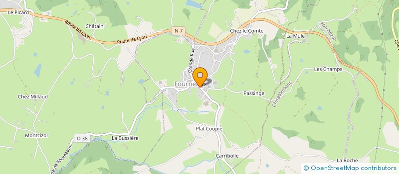 localisation de l'entreprise 3GB  FOURNEAUX