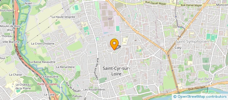 localisation de l'entreprise 3GC  TOURS