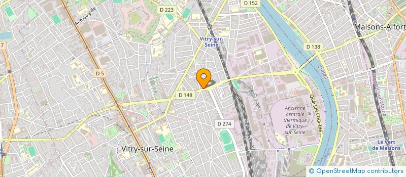 localisation de l'entreprise 3GH PRESTIGE  VITRY-SUR-SEINE