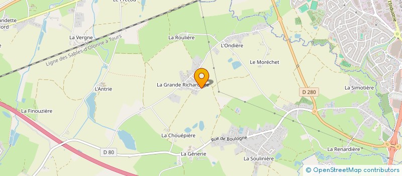 localisation de l'entreprise 3GM 85  AUBIGNY-LES CLOUZEAUX