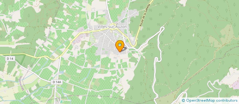 localisation de l'entreprise 3GM  VILLES-SUR-AUZON