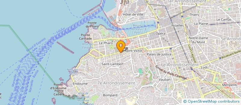 localisation de l'entreprise 3GM  MARSEILLE