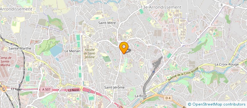 localisation de l'entreprise 3GM1 à MARSEILLE