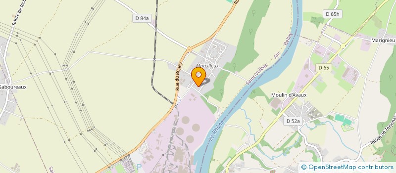 localisation de l'entreprise 3GM28  SAINT-VULBAS