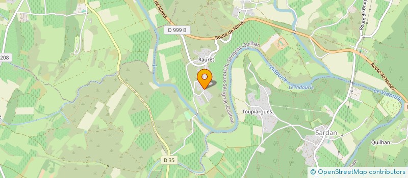 localisation de l'entreprise 3GMS  ORTHOUX-SERIGNAC-QUILHAN