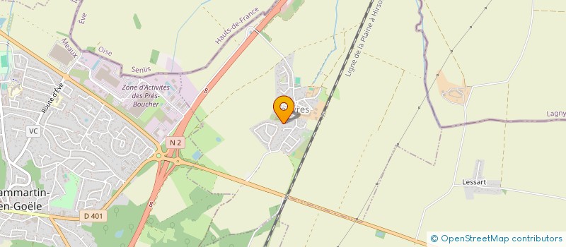 localisation de l'entreprise 3GMT  ROUVRES