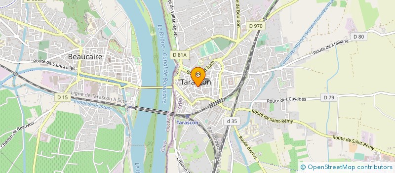 localisation de l'entreprise 3GRT  TARASCON