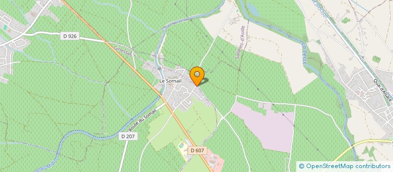 localisation de l'entreprise 3GV  SAINT-NAZAIRE-D'AUDE