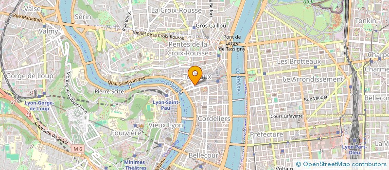 localisation de l'entreprise 3H à LYON