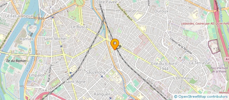 localisation de l'entreprise 3H.D.N. à TOULOUSE