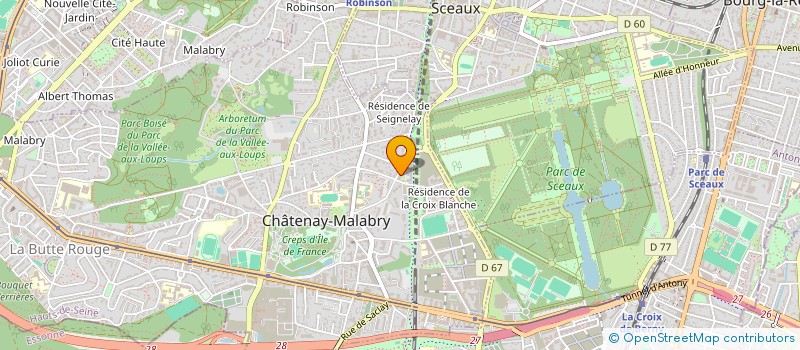 localisation de l'entreprise 3H RENOVATION à CHATENAY-MALABRY