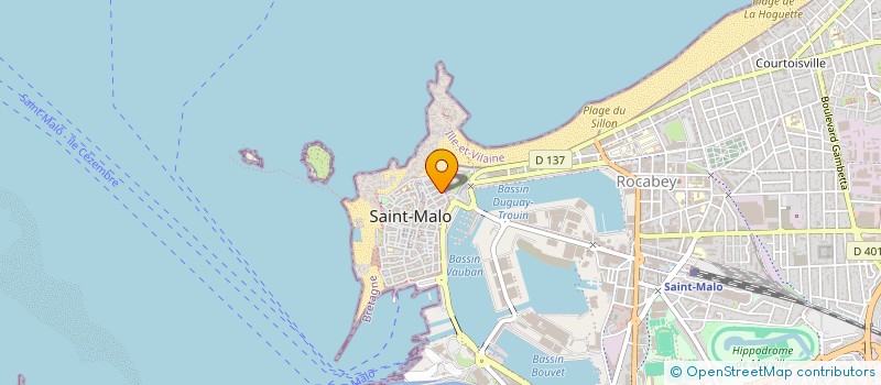 localisation de l'entreprise 3H V6  SAINT-MALO