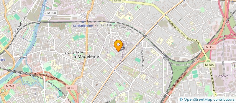 localisation de l'entreprise 3HD.2 à MARCQ-EN-BARŒUL