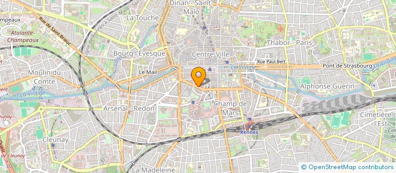 localisation de l'entreprise 3HMA ALSACE  RENNES
